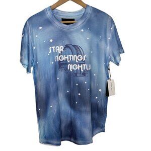 SPIRIT JERSEY | NWT Blue Planetarium Observatory Star Sightings Nightly | Size M